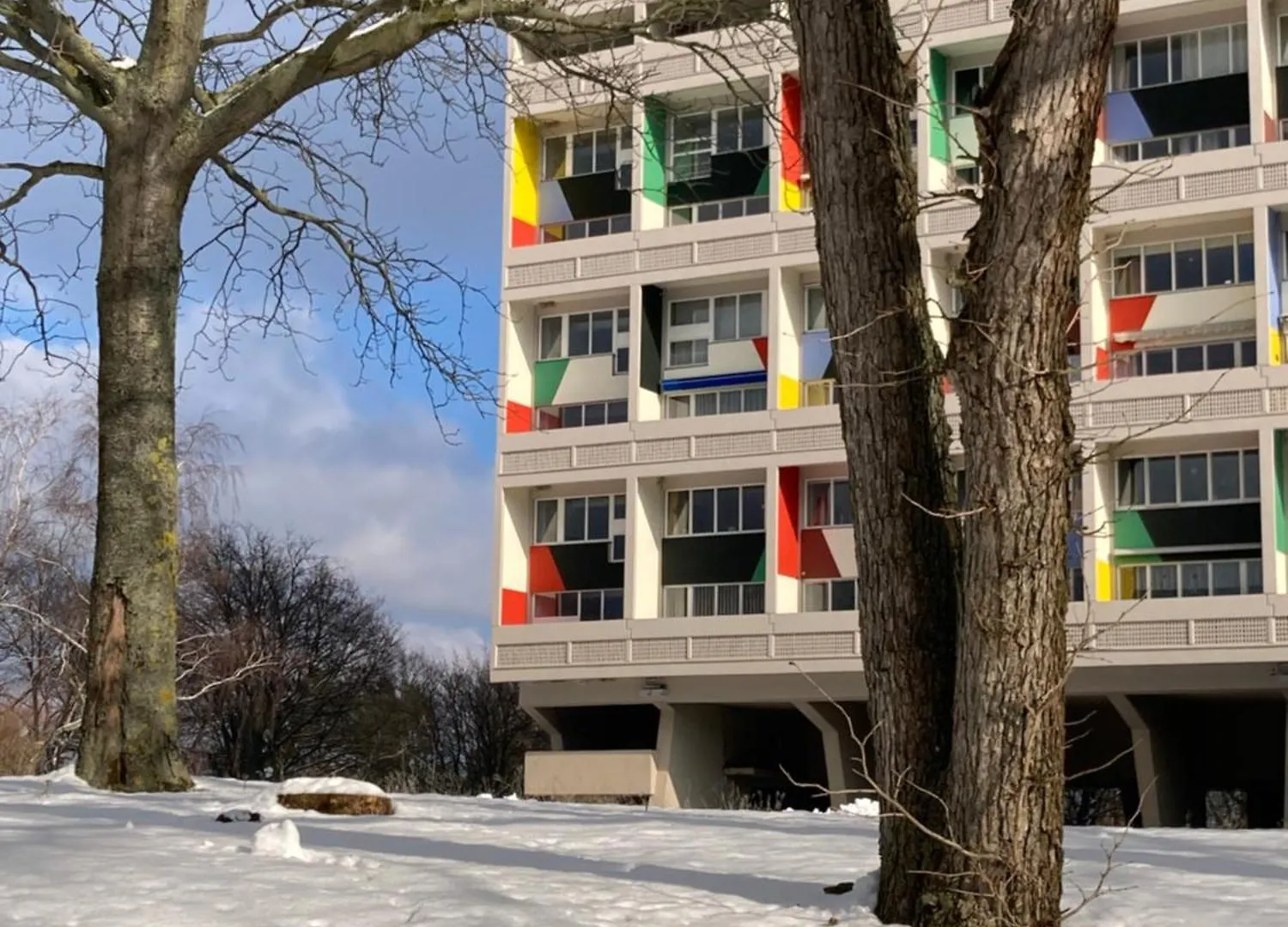 Le Corbusier Maisonette 2-Room Apartment Berlin
